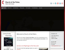 Tablet Screenshot of palmsumc.org